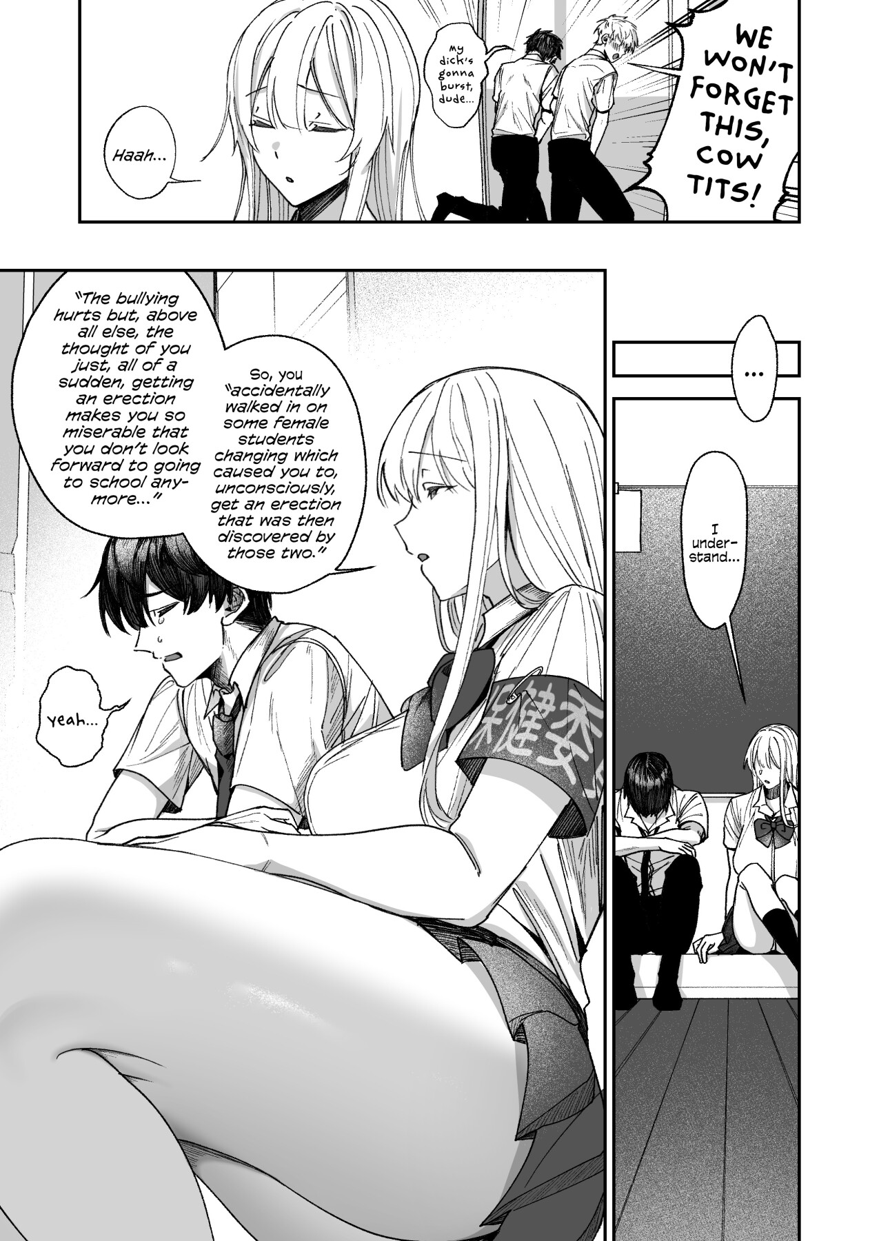 Hentai Manga Comic-That Playful Health Committee Member Is Weirdly Kind-Read-4